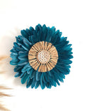 Jujuhat Bank of the Nile with its heart in natural raffia and cowrie shells