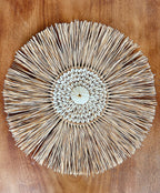 Suspension Raphia coquillages Zanzibar