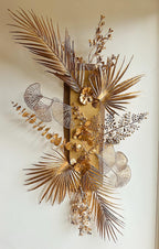composition murale TROPICAL OR dore vue densemble