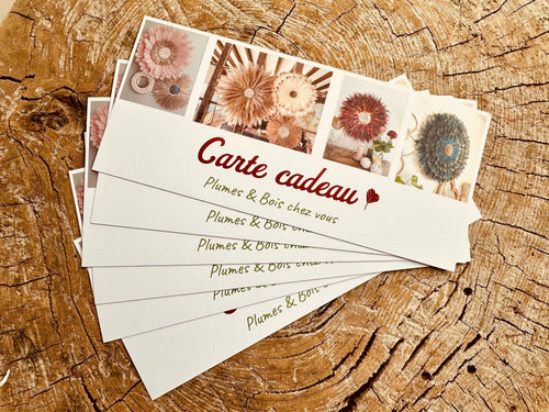 CARTE CADEAU toutes occasions
